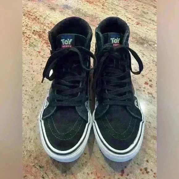 Vans x Disney TOY STORY Sk8-Hi Pixar Buzz Lightyear Suede Mens 7 Shoes 721278 - Picture 6 of 15